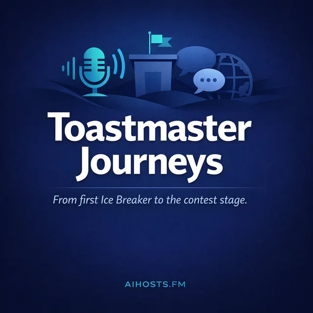 Toastmaster Journeys podcast cover art